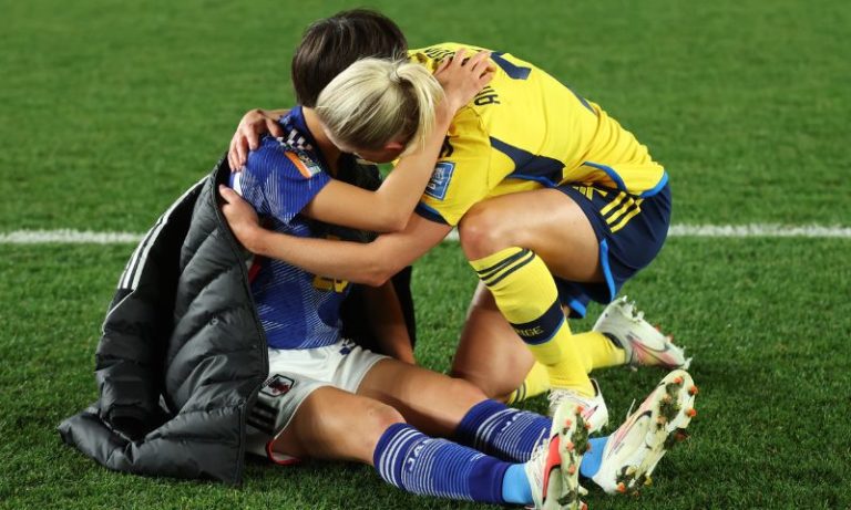 Suécia derrota Japão para manter vivo o sonho de título na Copa