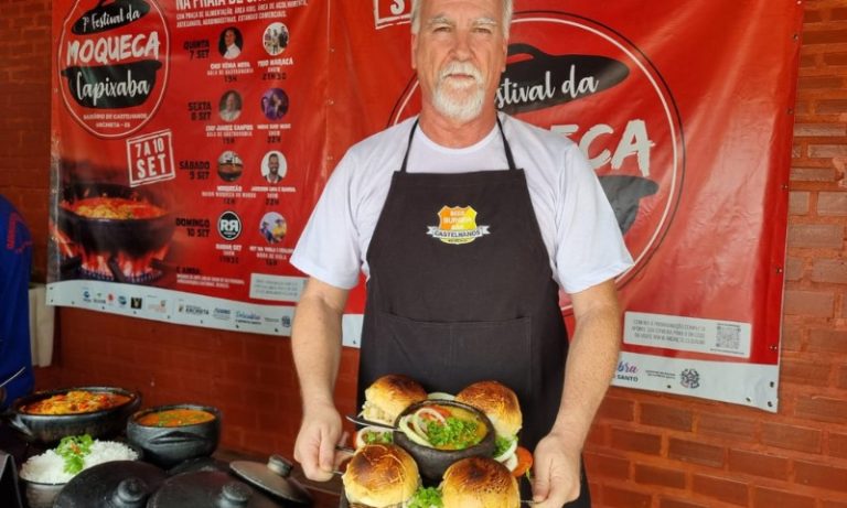 Até hambúrguer de moqueca em festival