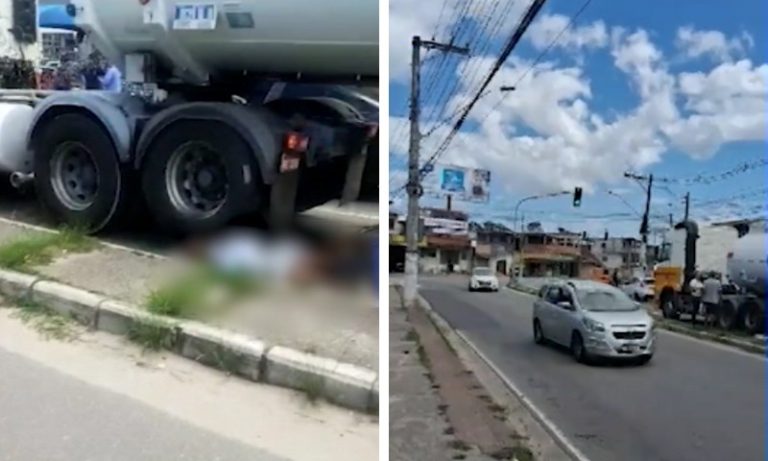 Ciclista morre atropelado por caminhão na Serra