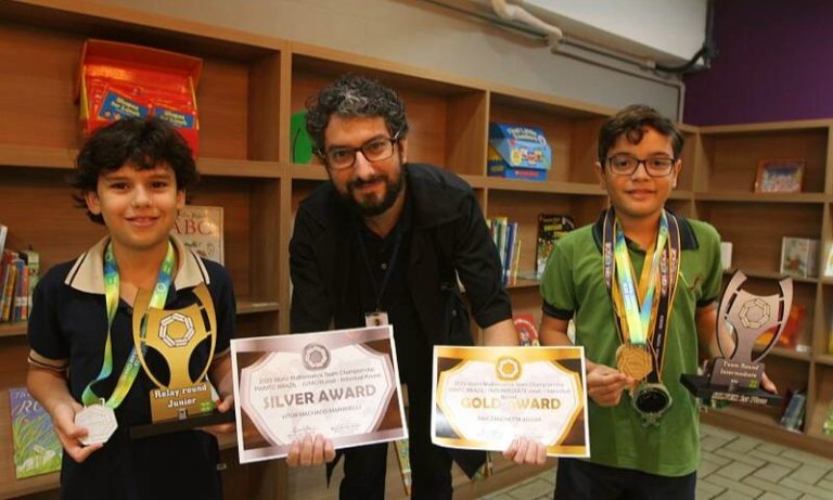 Crianças do ES faturam ouro em campeonato de Matemática