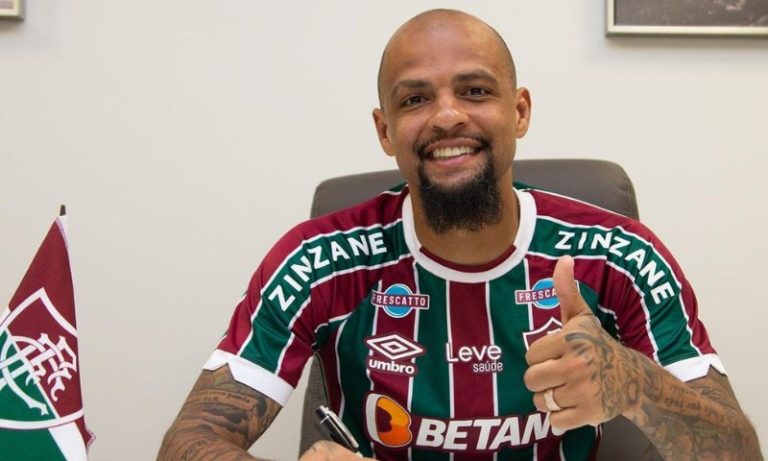 Fluminense anuncia a renovação de contrato com Felipe Melo por mais um ano