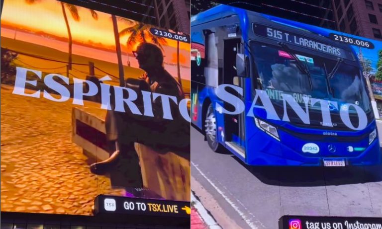 Influencer capixaba leva Espírito Santo para a Times Square