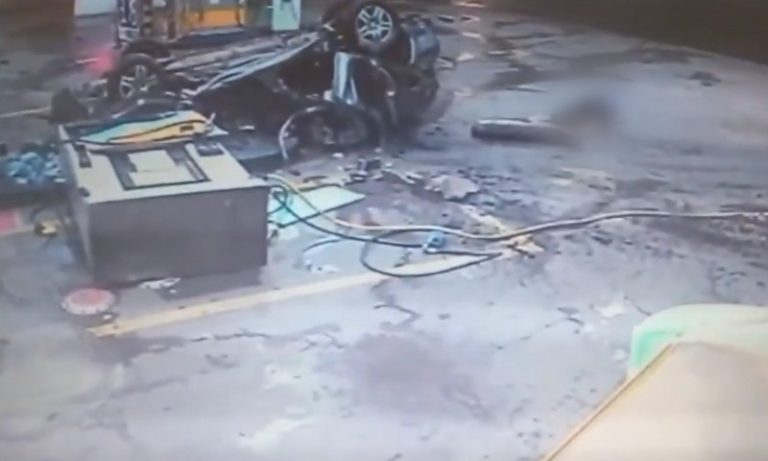 Motorista que atingiu bomba em posto morre 1 dia após ter alta médica