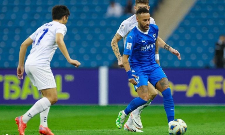 Neymar tem atuação apagada, e Al-Hilal tropeça na Champions Asiática