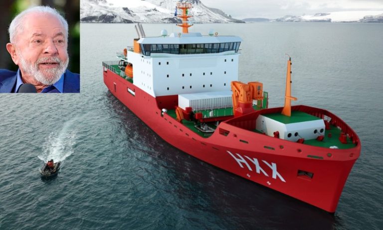 Nova fase na obra de navio da Marinha
