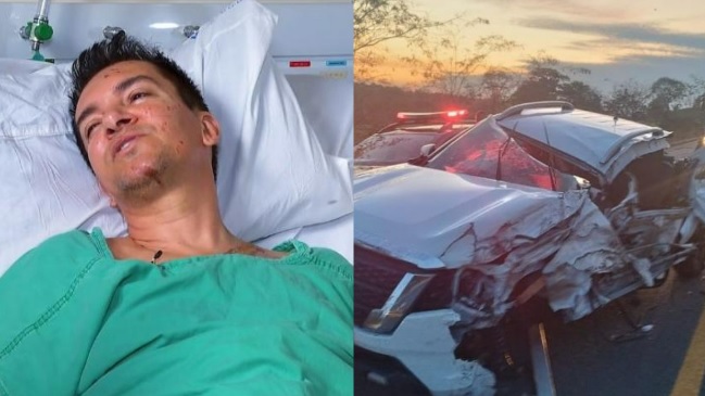 Regis Danese revela que distração com celular causou grave acidente