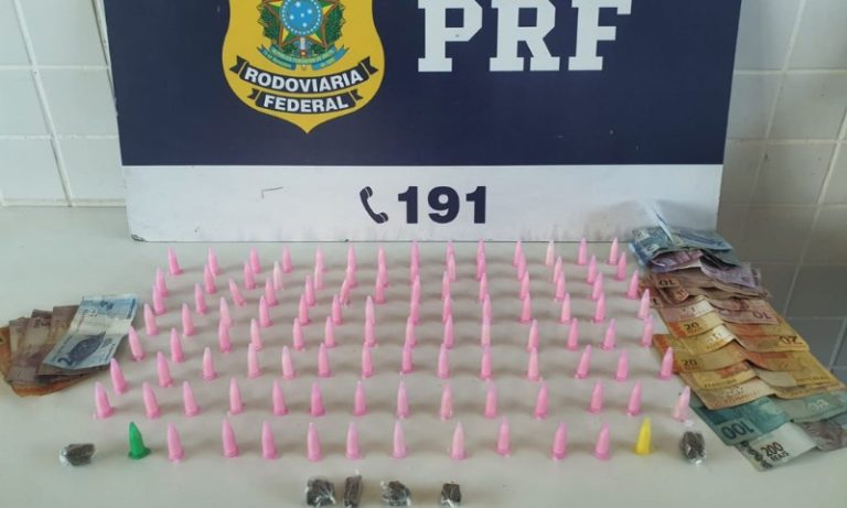 Suspeitos são presos vendendo droga em bar na BR-101 no ES