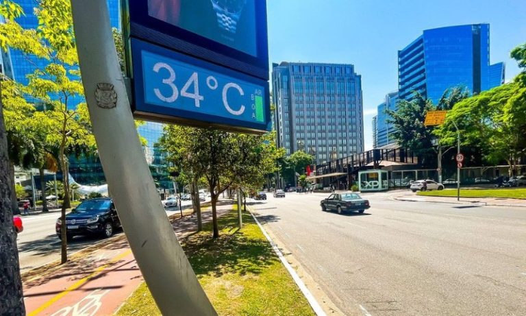 Temperatura cai quase 11°C em apenas 3 horas na cidade de São Paulo
