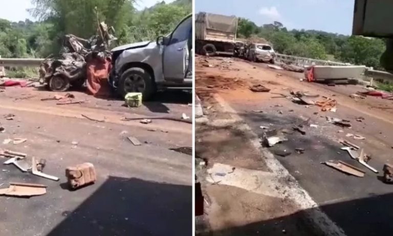 VÍDEO | Acidente com 14 veículos deixa ao menos 6 mortos em Goiás