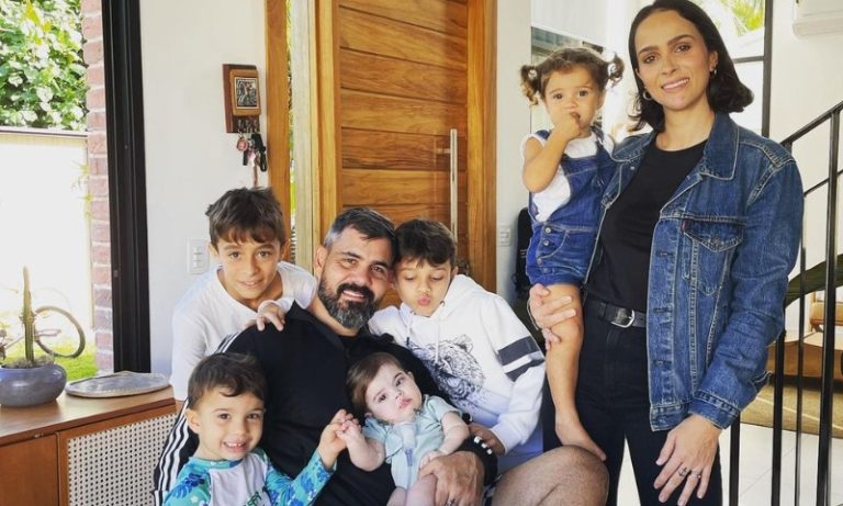 VÍDEO | Juliano Cazarré e esposa anunciam nova gravidez