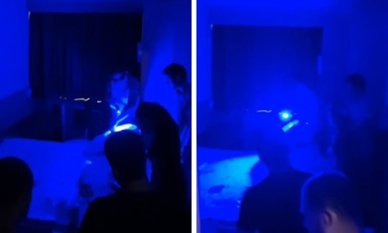 VÍDEOS | Polícia usa luminol para encontrar sangue em quarto onde médica foi morta