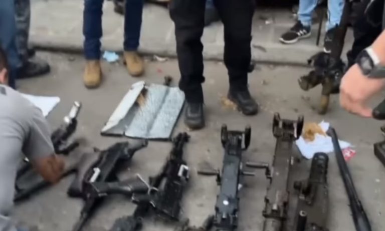 8 das 21 metralhadoras furtadas do Exército em SP são recuperadas no RJ