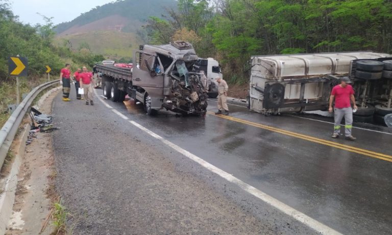 Acidente deixa uma vítima em estado grave na BR-262 no ES