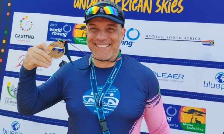 Campeão mundial de remo quer abrir portas para mais atletas na modalidade