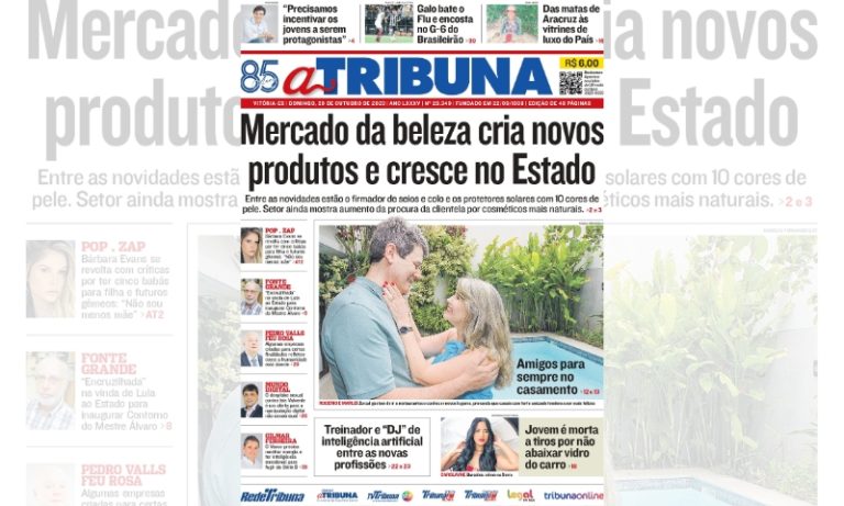 Confira os destaques do jornal A Tribuna deste domingo