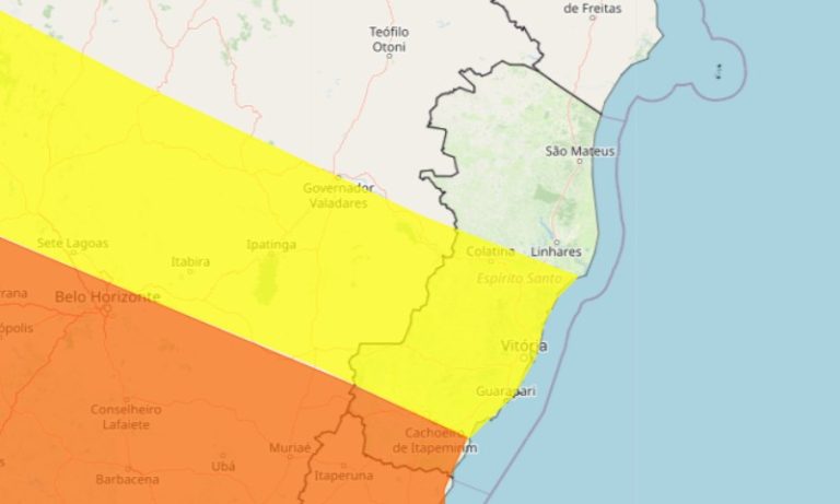 ES recebe dois alertas de tempestade válidos até este sábado