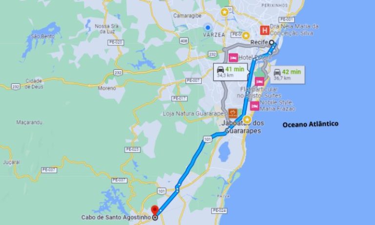 Em Pernambuco, guerra se daria entre Recife e Cabo de Santo Agostinho