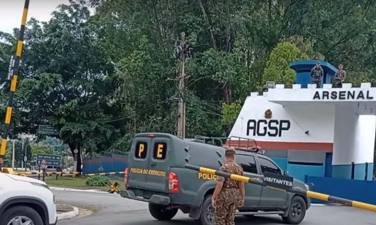 Exército identifica três militares suspeitos de furtar armas e investiga cooptação