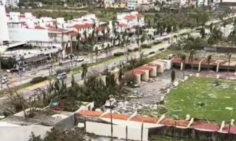 Furacão Otis deixa mais de 100 mortos e desaparecidos em Acapulco