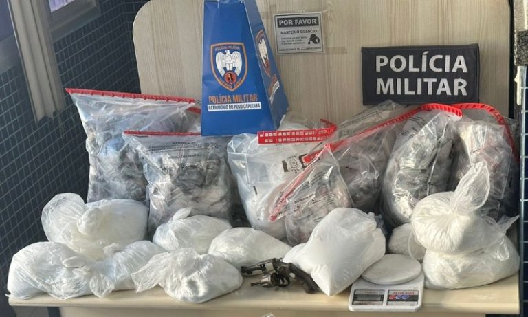 Mais de 6 mil buchas de maconha e 11 kg de cocaína apreendidos em Vila Velha