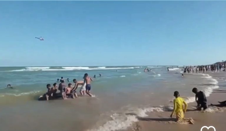 Menor desaparece nas águas da Praia do Pina neste domingo