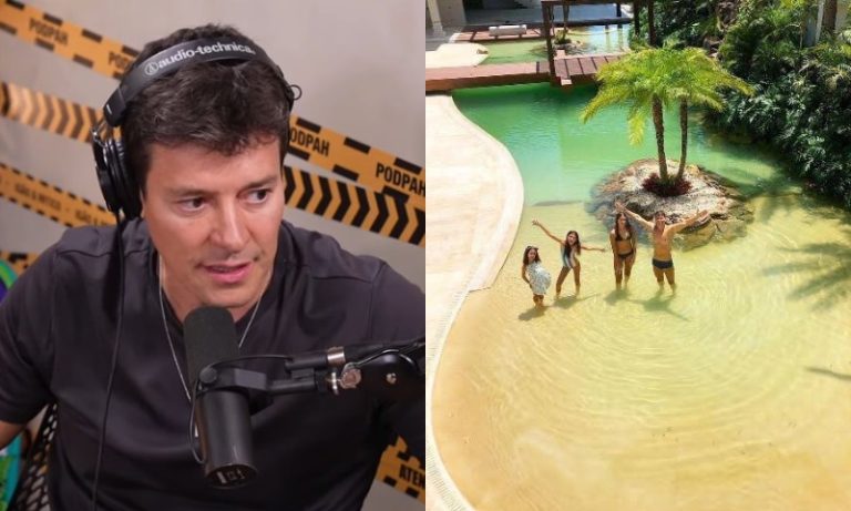 Rodrigo Faro diz que se recusa a pagar R$ 400 para limparem sua piscina