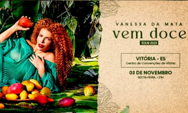 SHOW VANESSA DA MATA | Promoção exclusivas para assinantes