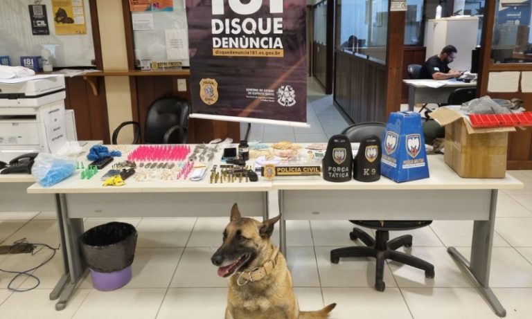 Suspeitos de tráfico de drogas são presos em operação no Sul do ES