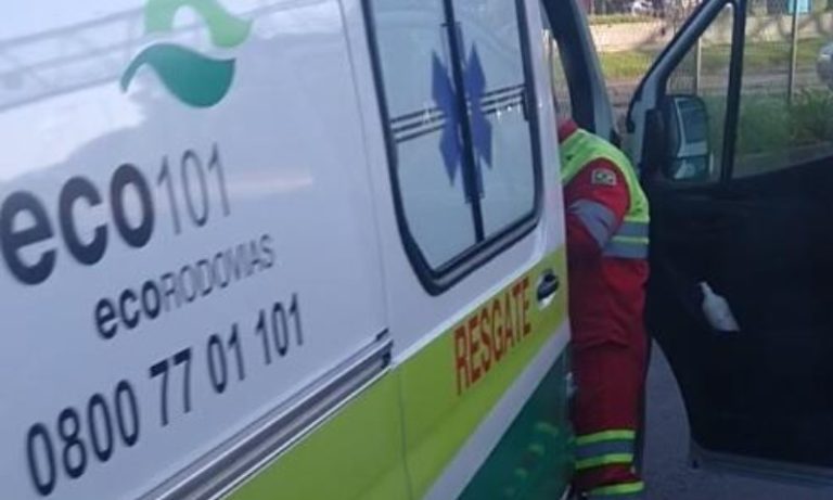 Acidente deixa dois mortos e interdita pista na BR-101