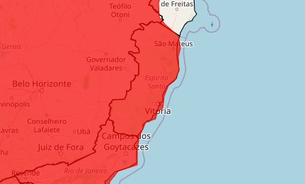 ES em alerta vermelho de grande perigo para calor extremo e risco à saúde