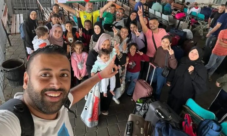 Finalmente: brasileiros cruzam a fronteira de Gaza com o Egito
