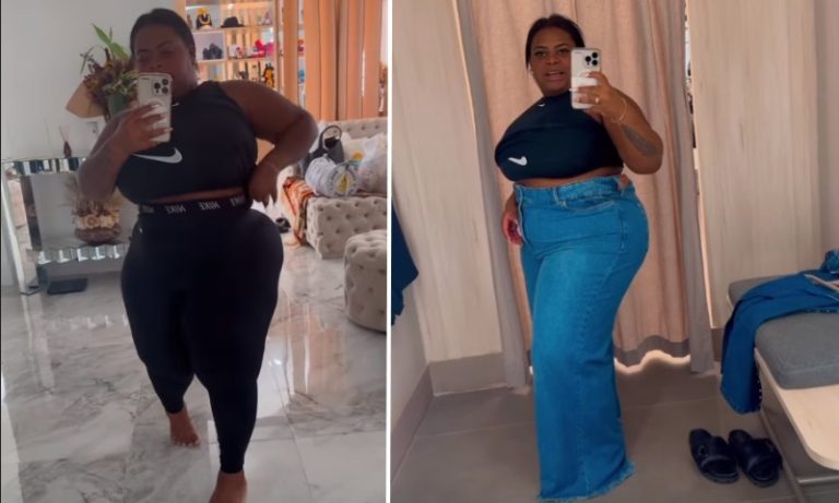 Jojo Todynho mostra corpo após bariátrica e faz compras: ‘estava usando quase 60′