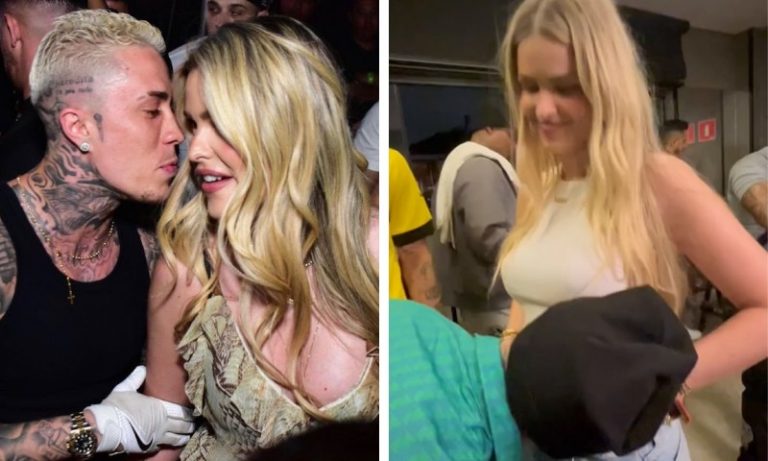 MC Daniel e Yasmin Brunet ‘revelam’ gravidez para amigo do casal: ‘Faz 15 dias’