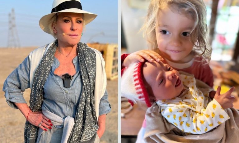 Neta de Ana Maria Braga tem novo nome revelado duas semanas após o nascimento