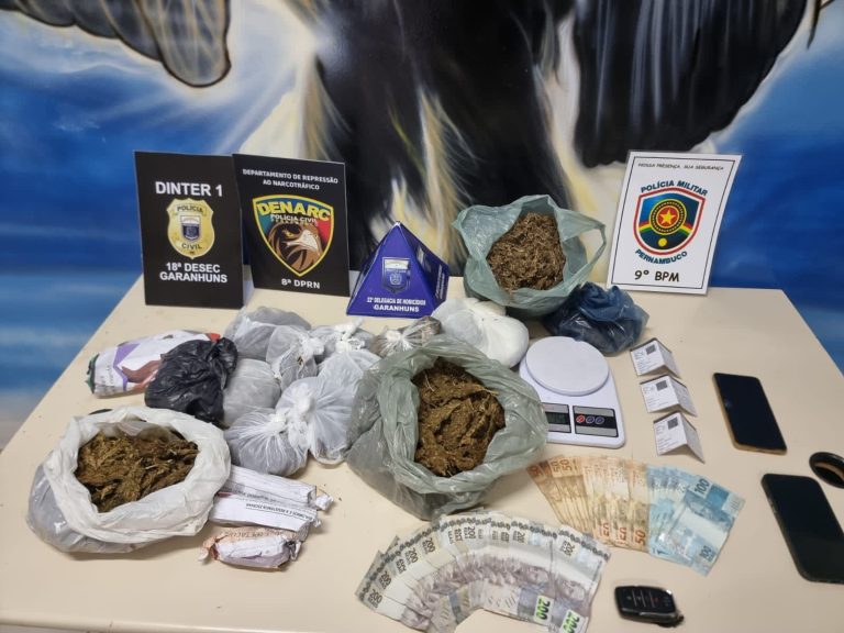 Polícia civil desarticula quadrilhas que atuavam no Agreste