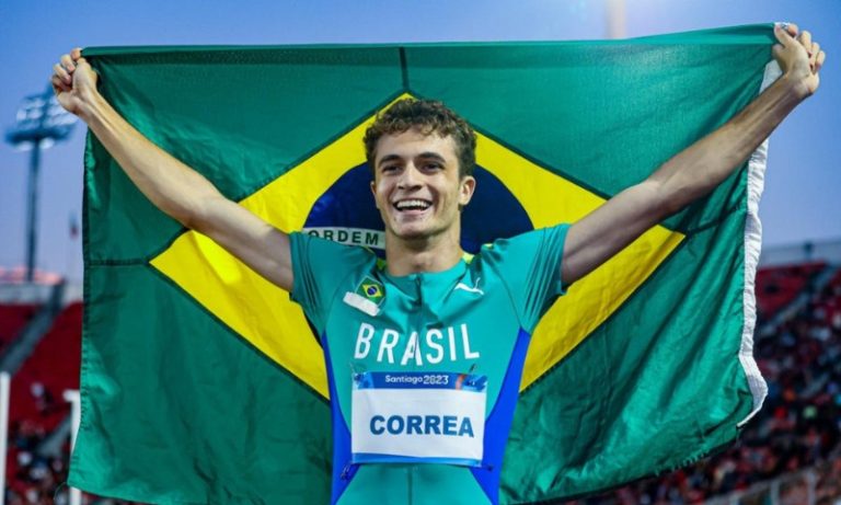 Renan Gallina sobra nos 200m e fatura o ouro no Pan 2023