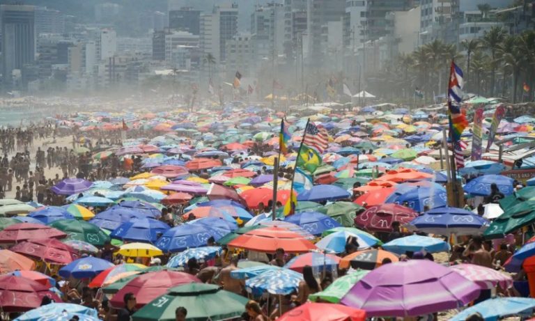 Rio de Janeiro tem calor recorde e sensação térmica beira os 60°C nesta sexta