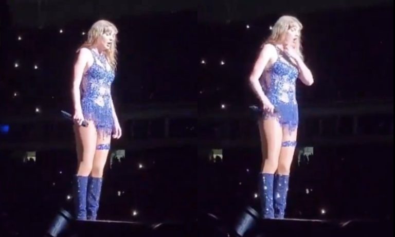 Taylor Swift aparece ofegante em vídeo de show no RJ marcado pelo calor
