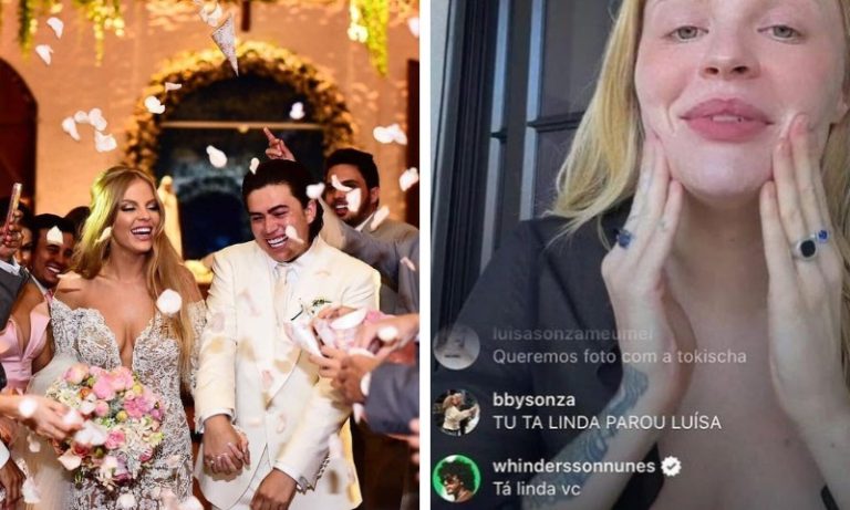 Whindersson Nunes elogia Luísa Sonza durante live da cantora: ‘Linda’