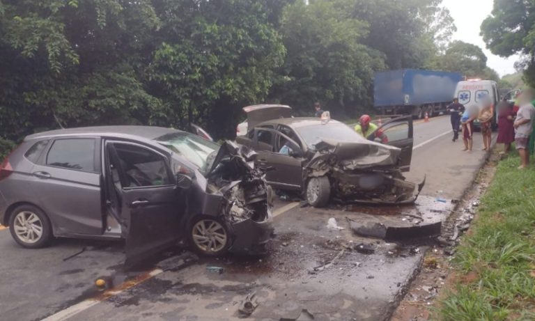 Acidente deixa uma pessoa morta e cinco feridas na BR-101 no ES