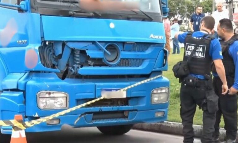 Ciclista morre atropelado por carreta enquanto seguia para o trabalho na Serra