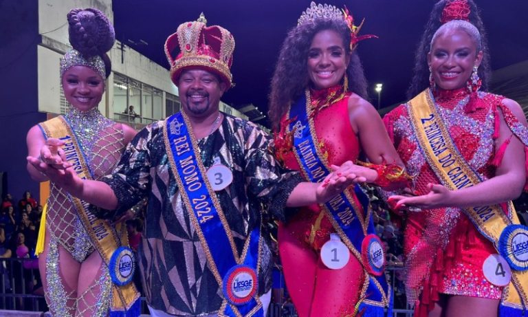 Escolhida a Família Real do Carnaval de Vitória 2024. Conheça os integrantes