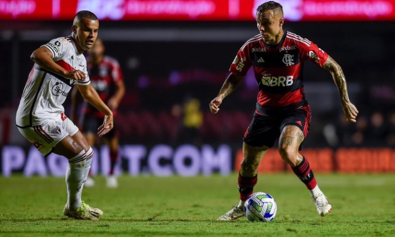 Flamengo perde para o São Paulo, mas fica com vaga direta para Libertadores