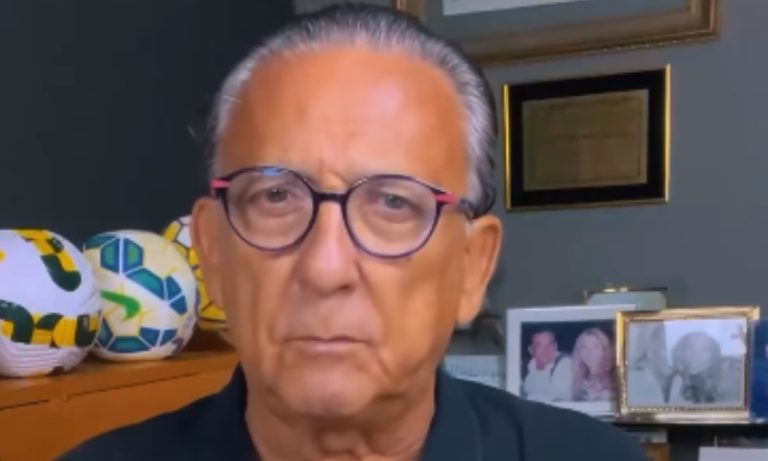 Galvão Bueno denuncia ter sido vítima de fake news com inteligência artificial