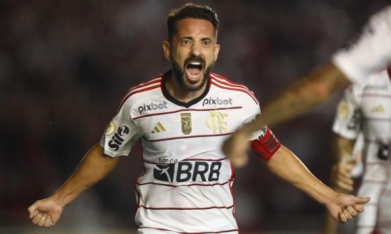 Internacional retoma contato por Everton Ribeiro e aguarda desfecho com Flamengo