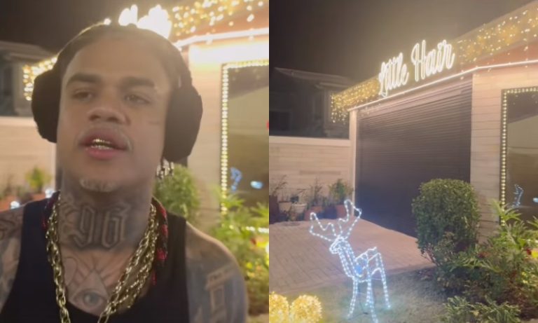 MC Cabelinho mostra decoração de Natal de sua casa e brinca: ‘Exagerei’