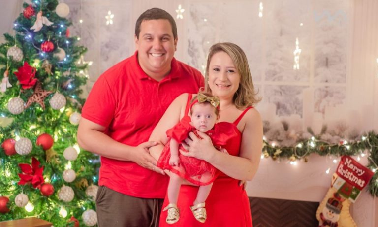 Natal especial para casal do ES após barriga solidária