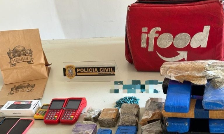 Polícia prende suspeitos de vender drogas por delivery e clonar cartões no ES