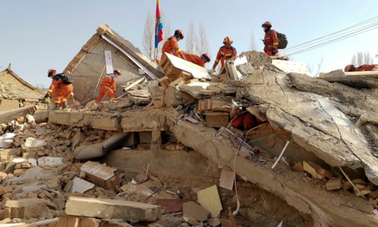 Terremoto de magnitude 6,2 na China é o mais mortal no país em 9 anos
