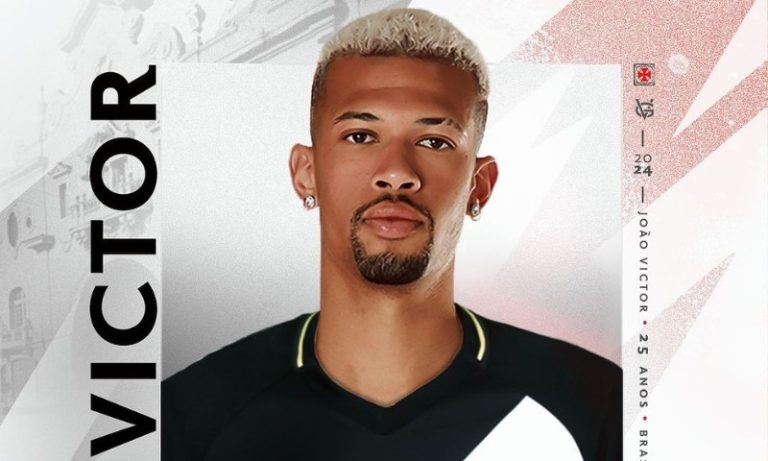 Vasco confirma a chegada de João Victor como primeiro reforço para temporada 2024